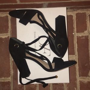 Diane Von Furstenberg Calabar Ankle Tie Sandal